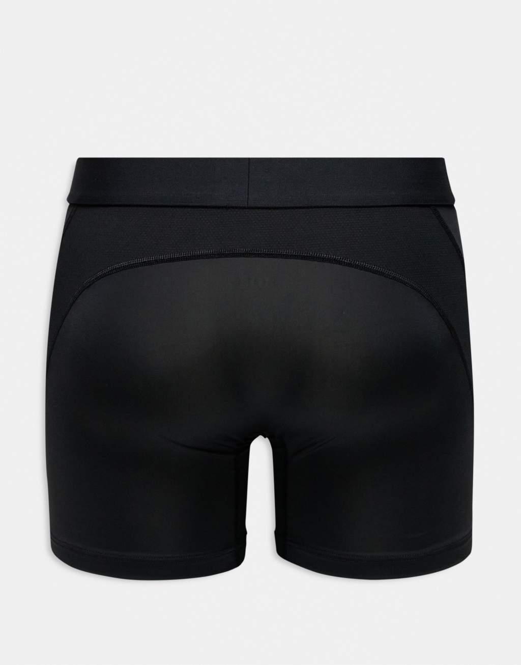 BOSS Bodywear 3 pack active boxer briefs in black Product Image