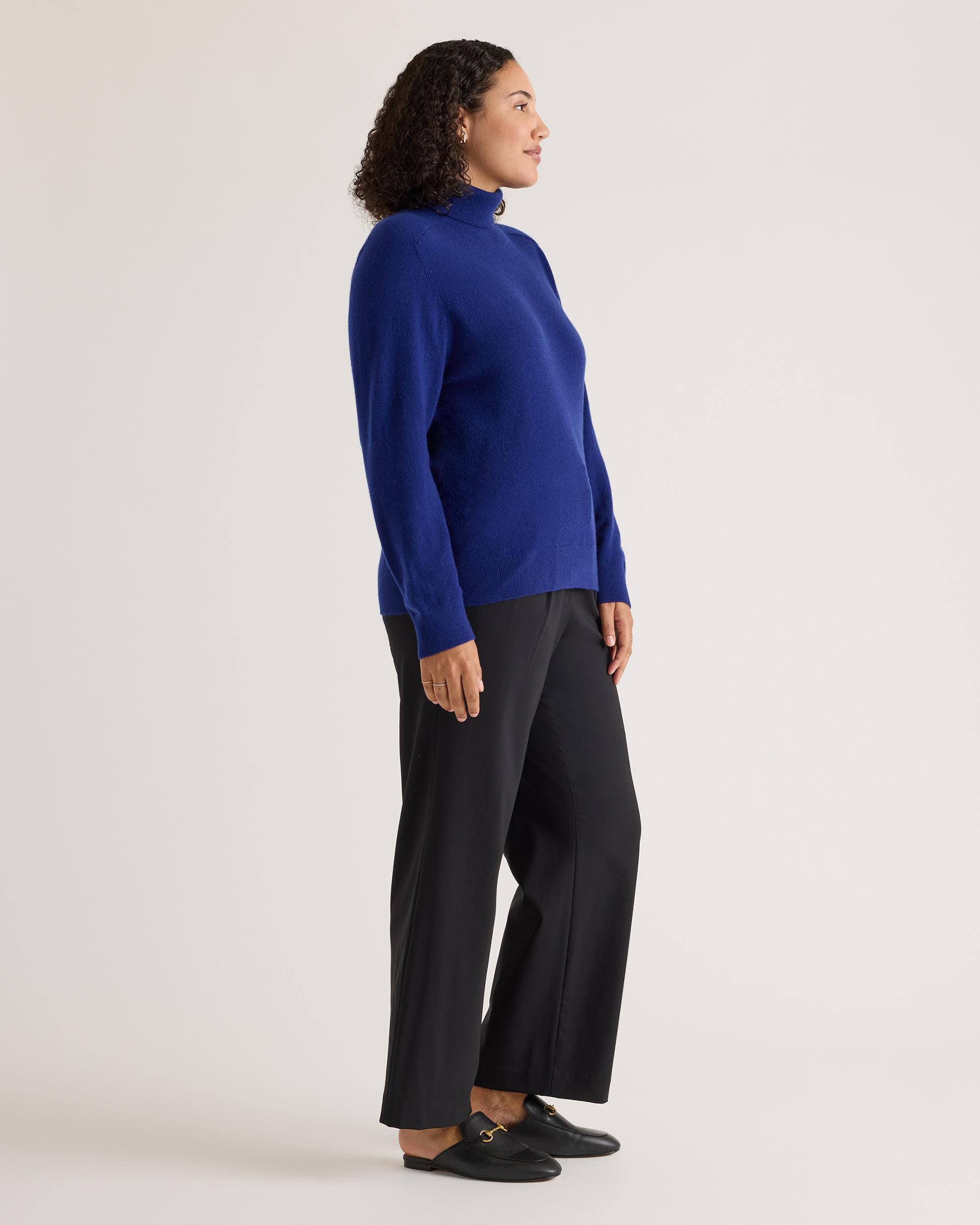 Quince | Women's Mongolian Cashmere Turtleneck Sweater Size XL Product Image