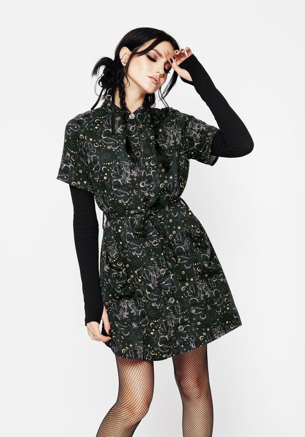 Cailleach Mini Shirt Dress Product Image