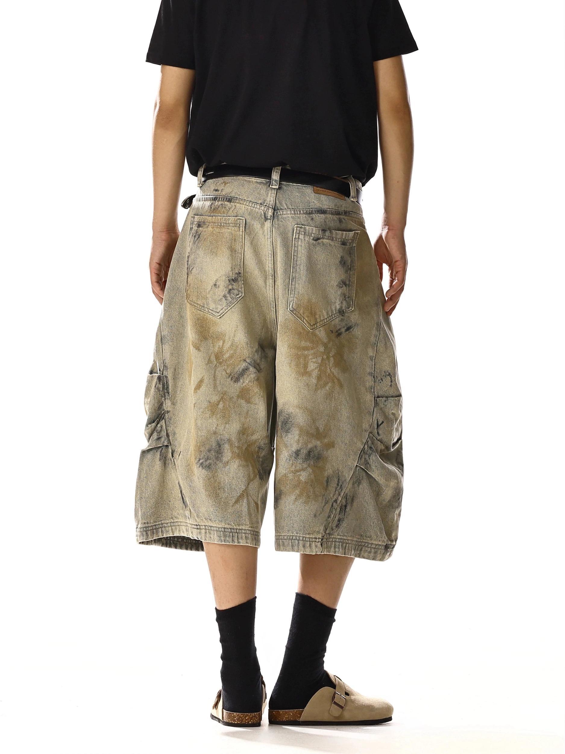 RT No. 18242 MUD LIGHT BROWN CARGO SHORTS Product Image