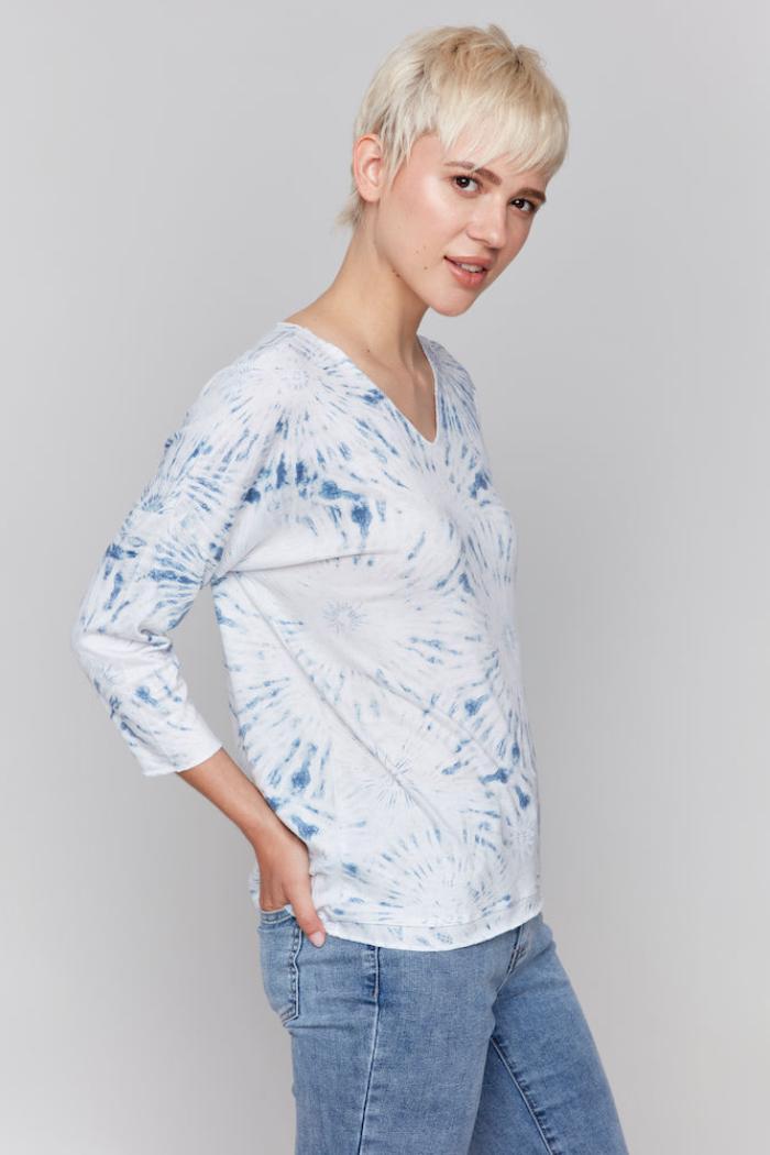 Charlie B VNeck Top Product Image