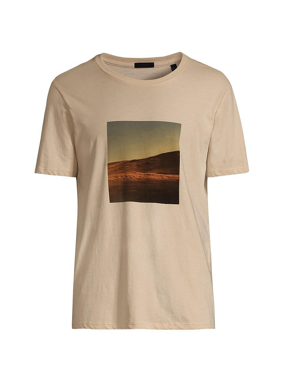 Mens Desert Photoreal Crewneck T-Shirt Product Image