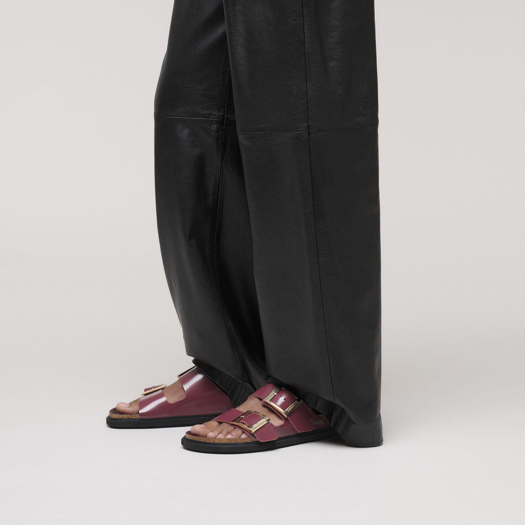 Arizona Droplet Buckle Natural Leather Patent Product Image