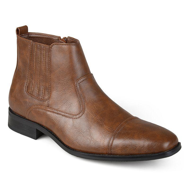 VANCE Alex Mens Cap-Toe Dress Boots Product Image