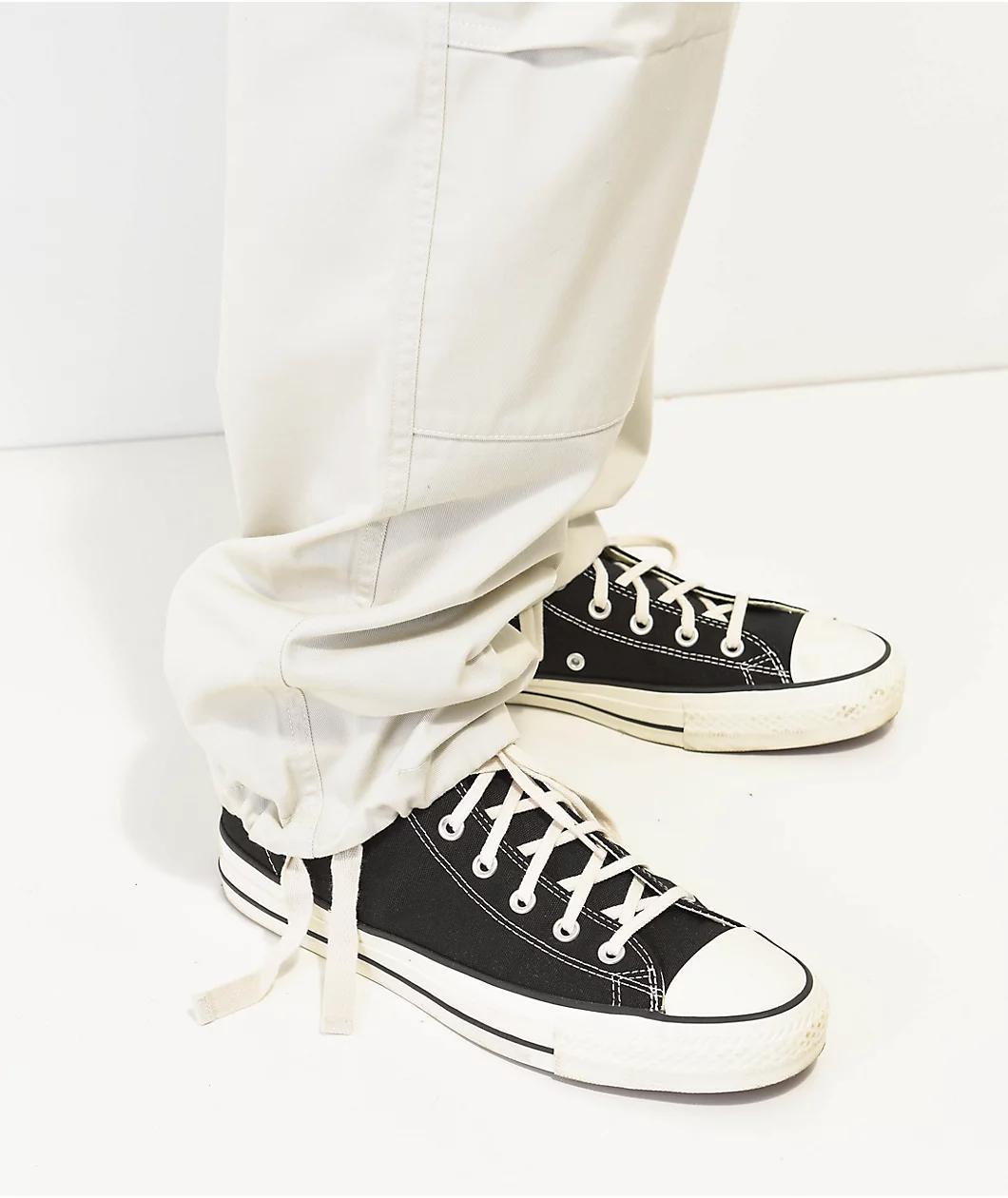 Empyre Silver Birch Khaki Cargo Skate Pants Product Image