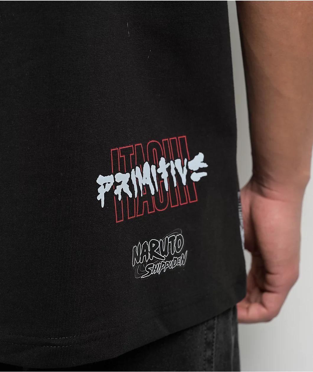 Primitive x Naruto Shippuden Clones Black T-Shirt Product Image