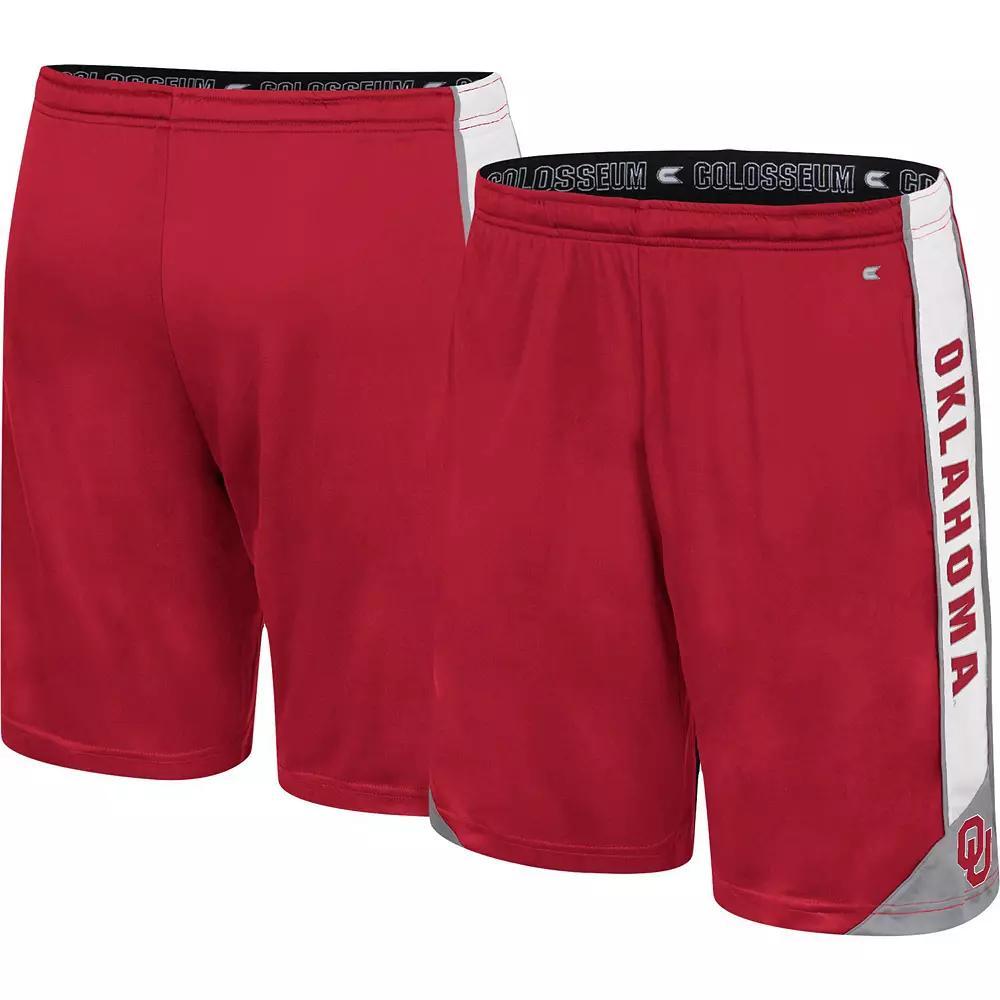 Men's Colosseum Crimson Oklahoma Sooners Haller Shorts, Size: Small, Red Product Image