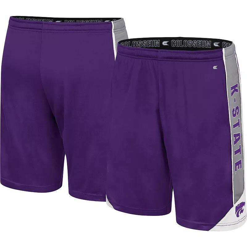 Men's Colosseum Purple Kansas State Wildcats Haller Shorts, Size: Medium Product Image