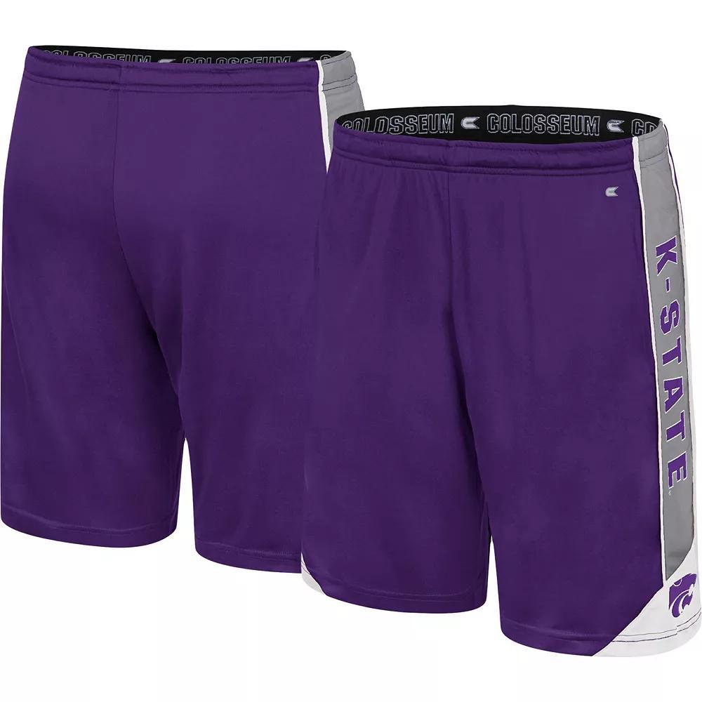 Men's Colosseum Purple Kansas State Wildcats Haller Shorts, Size: Medium Product Image