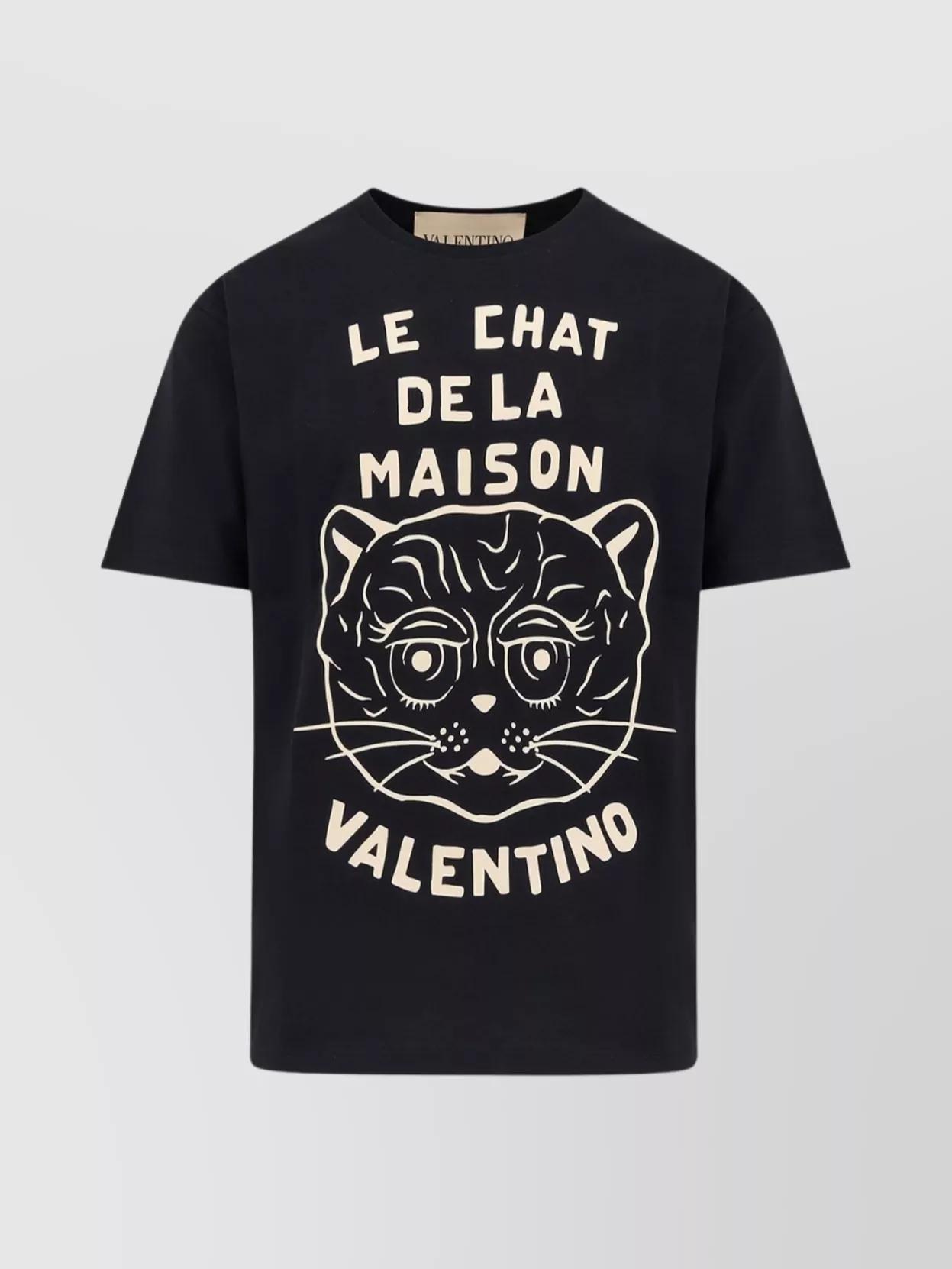 VALENTINO T-shirt Logo In Red Product Image