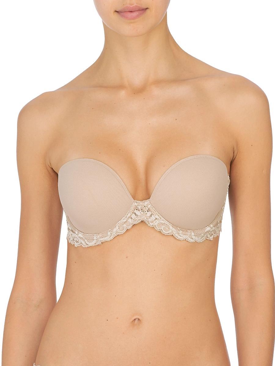 Natori Feathers Strapless Plunge Bra Product Image
