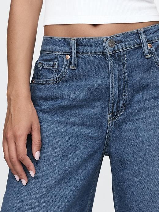 Mid Rise UltraSoft Baggy Jeans Product Image