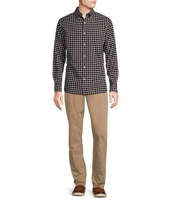 Cremieux Blue Label Tailored Fit Plaid Oxford Long Sleeve Woven Shirt Product Image