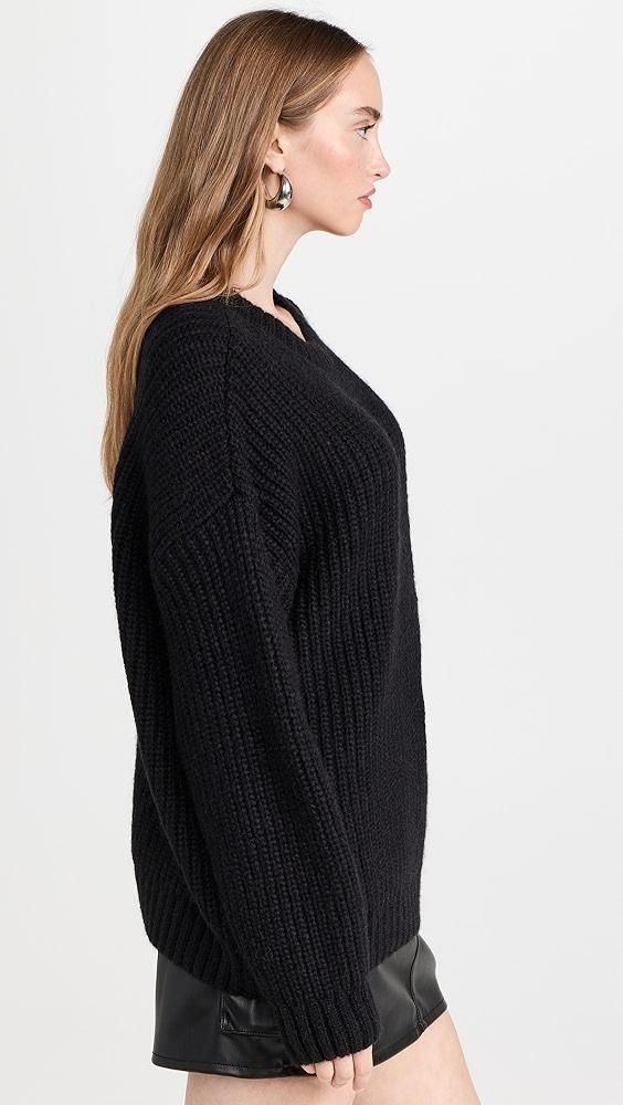 ANINE BING Sydney Crew Sweater | Shopbop Product Image