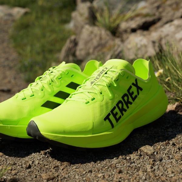 adidas Terrex Agravic Speed Trail Running Shoes Lucid Lemon 13 Mens Product Image
