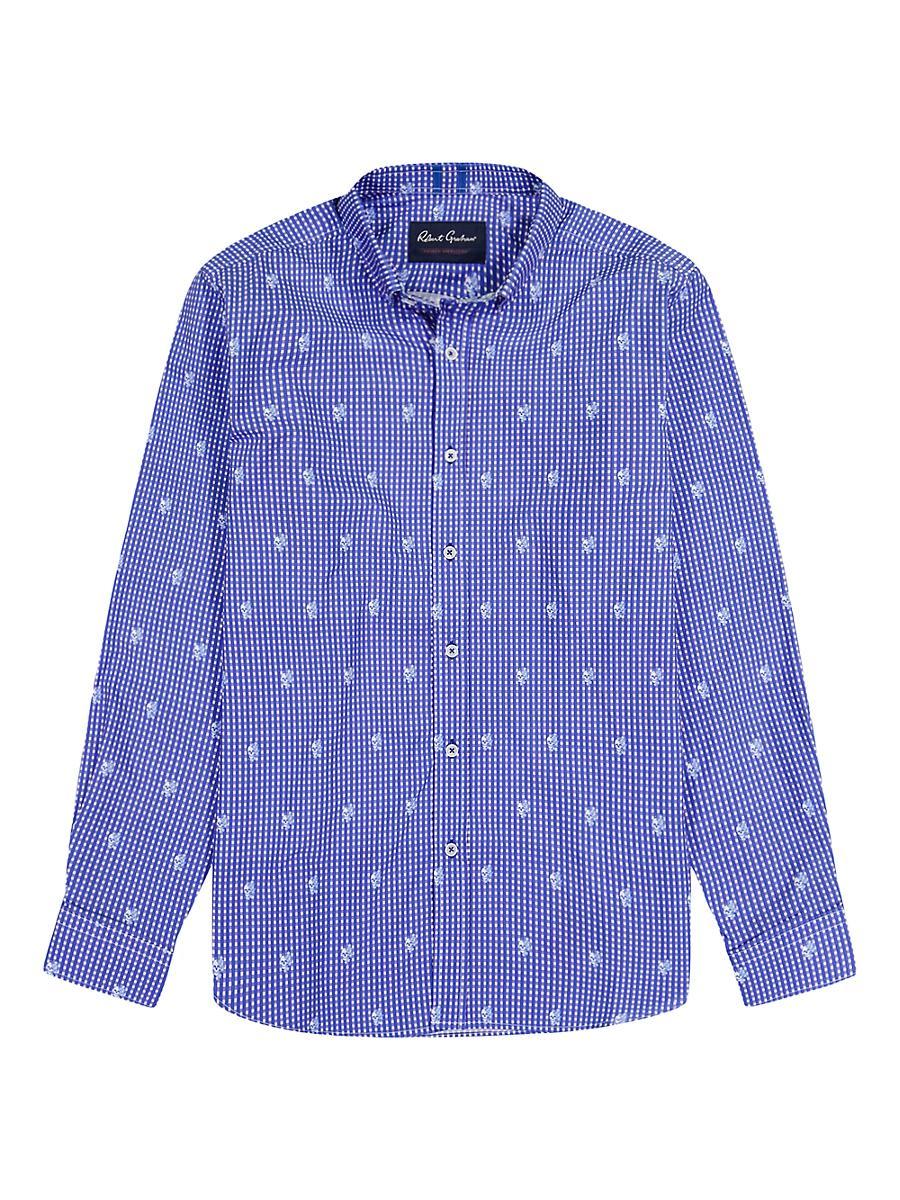 Mens Bryson Gingham Button-Down Shirt Product Image