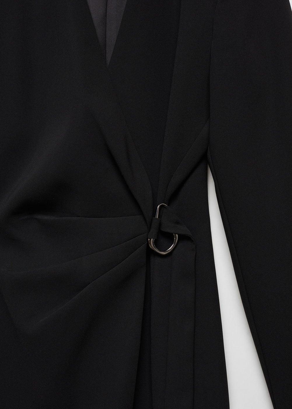 Mango Womens Side Buckle Dress Product Image