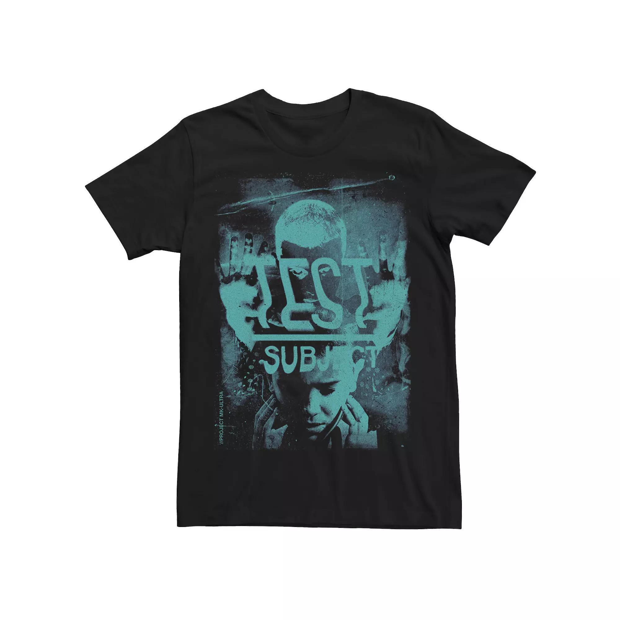 Men's Netflix Stranger Things Eleven Test Subject Tee, Size: Medium, Black Product Image