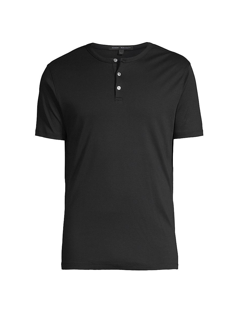 Mens Georgia Pima Cotton Henley Product Image