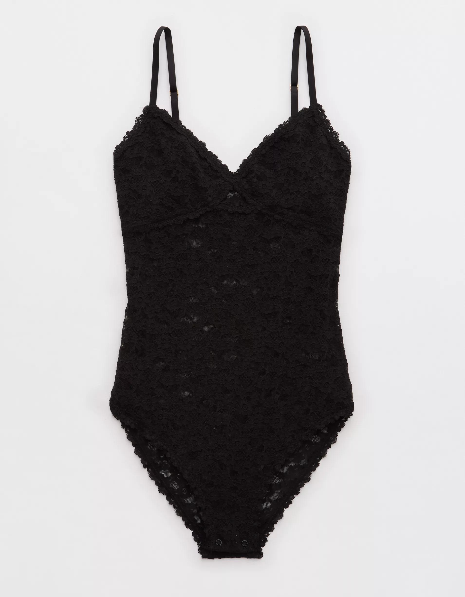 Show Off Vintage Lace Cut Out Bodysuit Product Image
