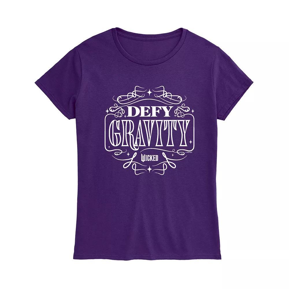 Women's Wicked Defy Gravity Tee, Size: Small, Green Product Image