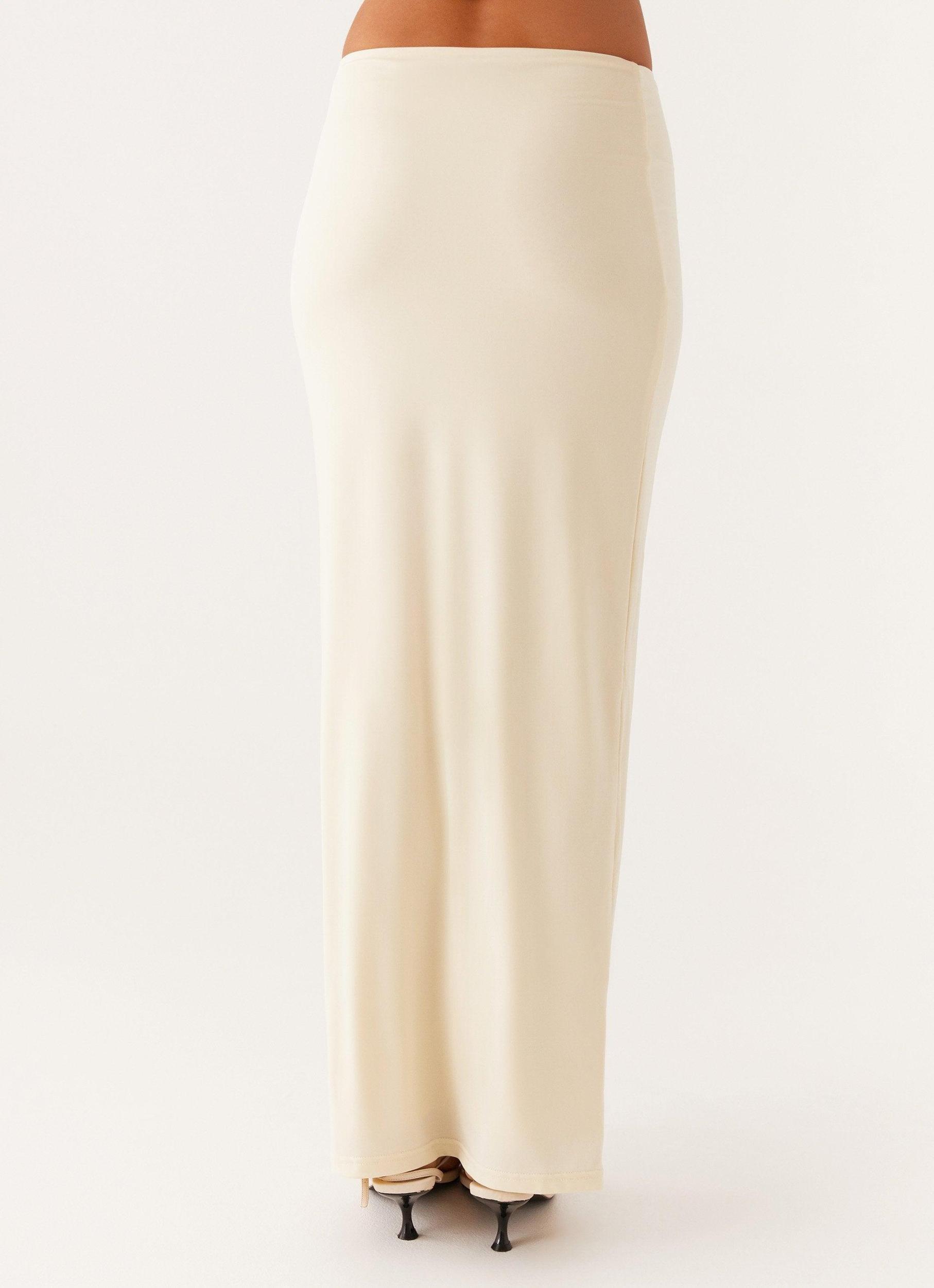 Solace Soul Maxi Skirt - Yellow Product Image