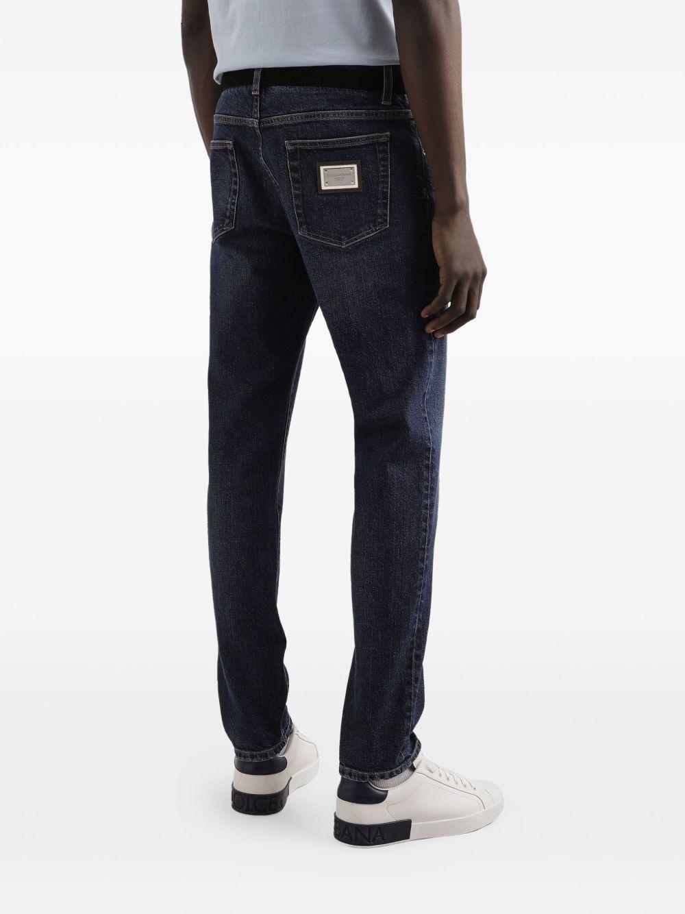 logo-plaque jeans Product Image