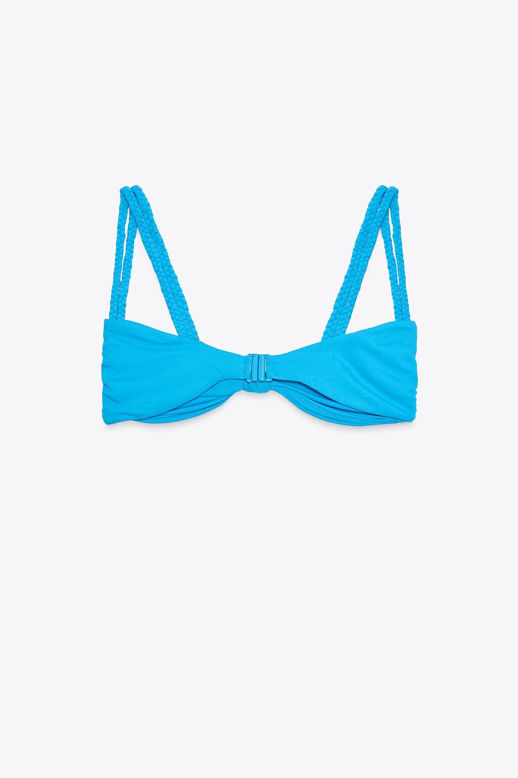 DOUBLE BRAIDED STRAP BIKINI TOP Product Image