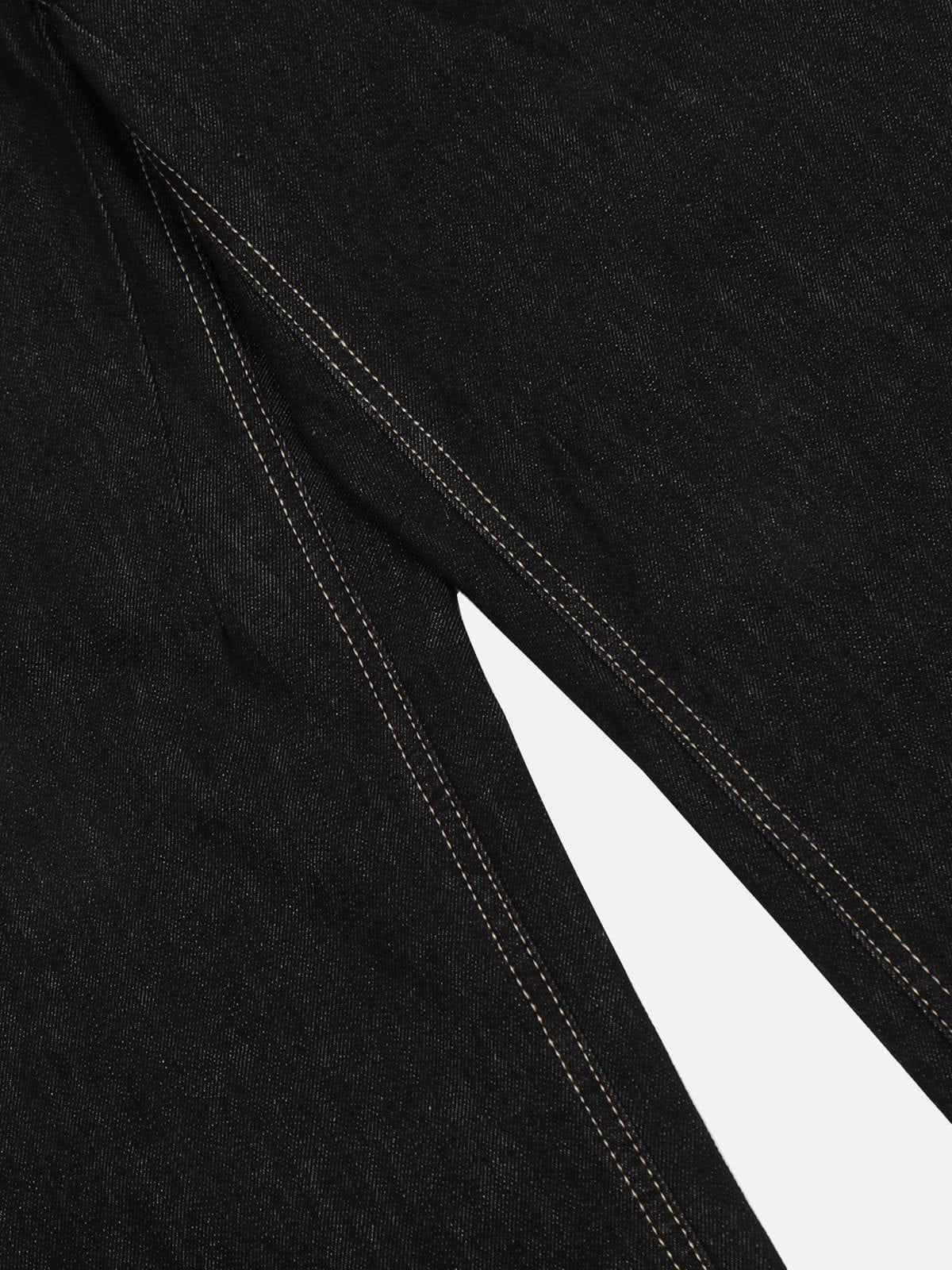 Aelfric Eden Rolled Hem Foot Mouth Jeans Product Image