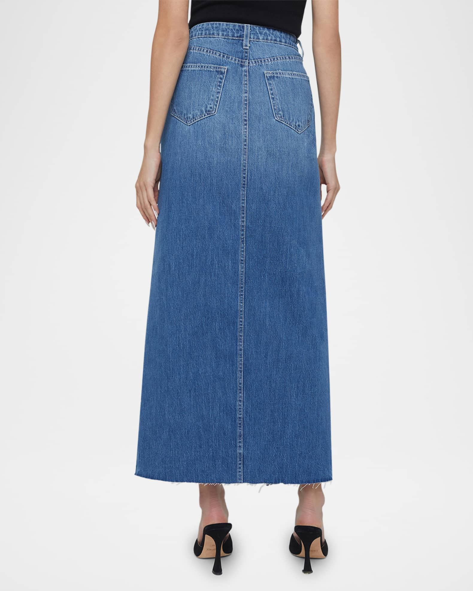 Rysa Denim Maxi Skirt Product Image