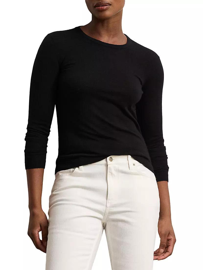 Wool Jersey Crewneck Sweater Product Image