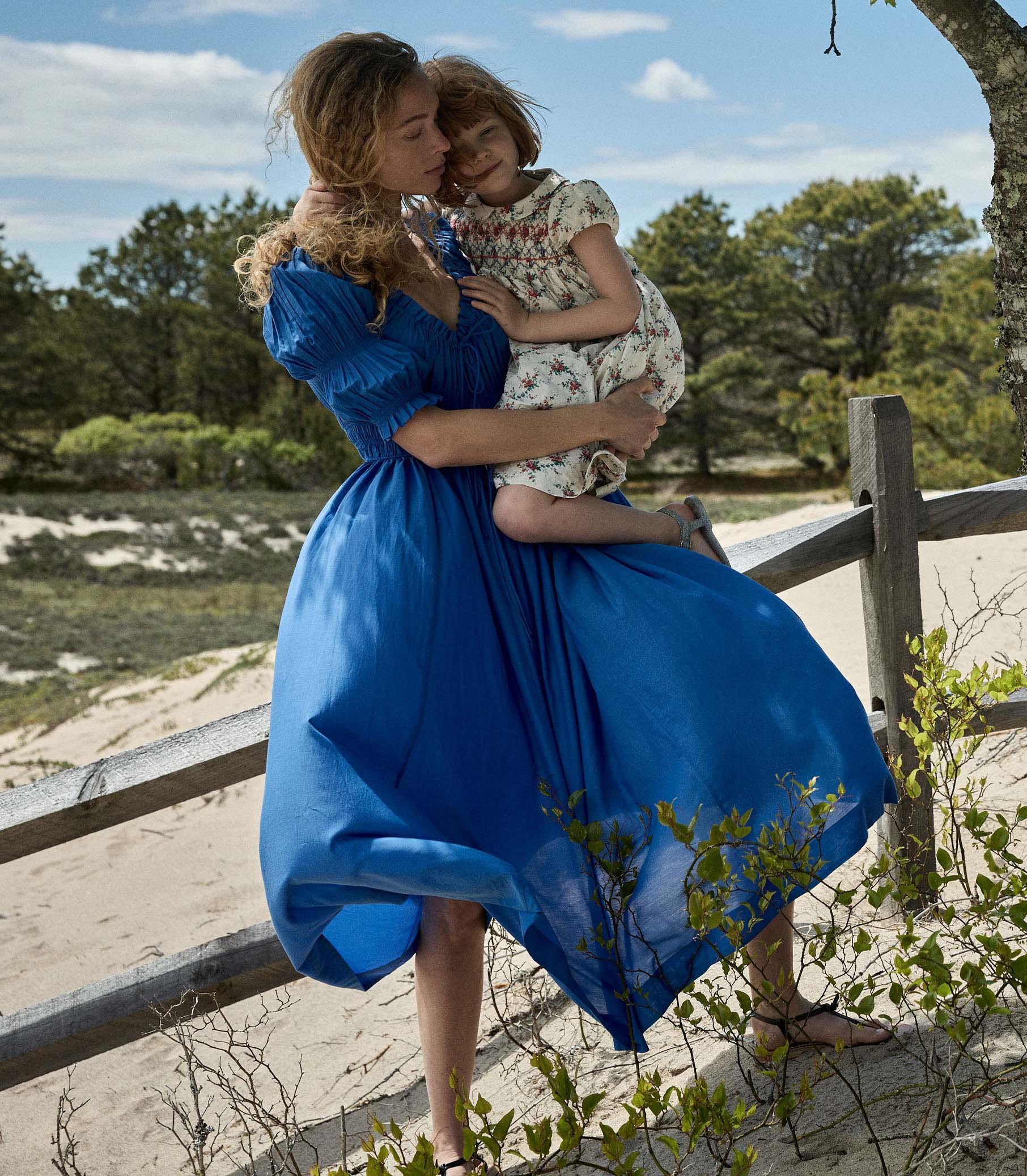 ISCHIA DRESS -- CORFU BLUE Product Image
