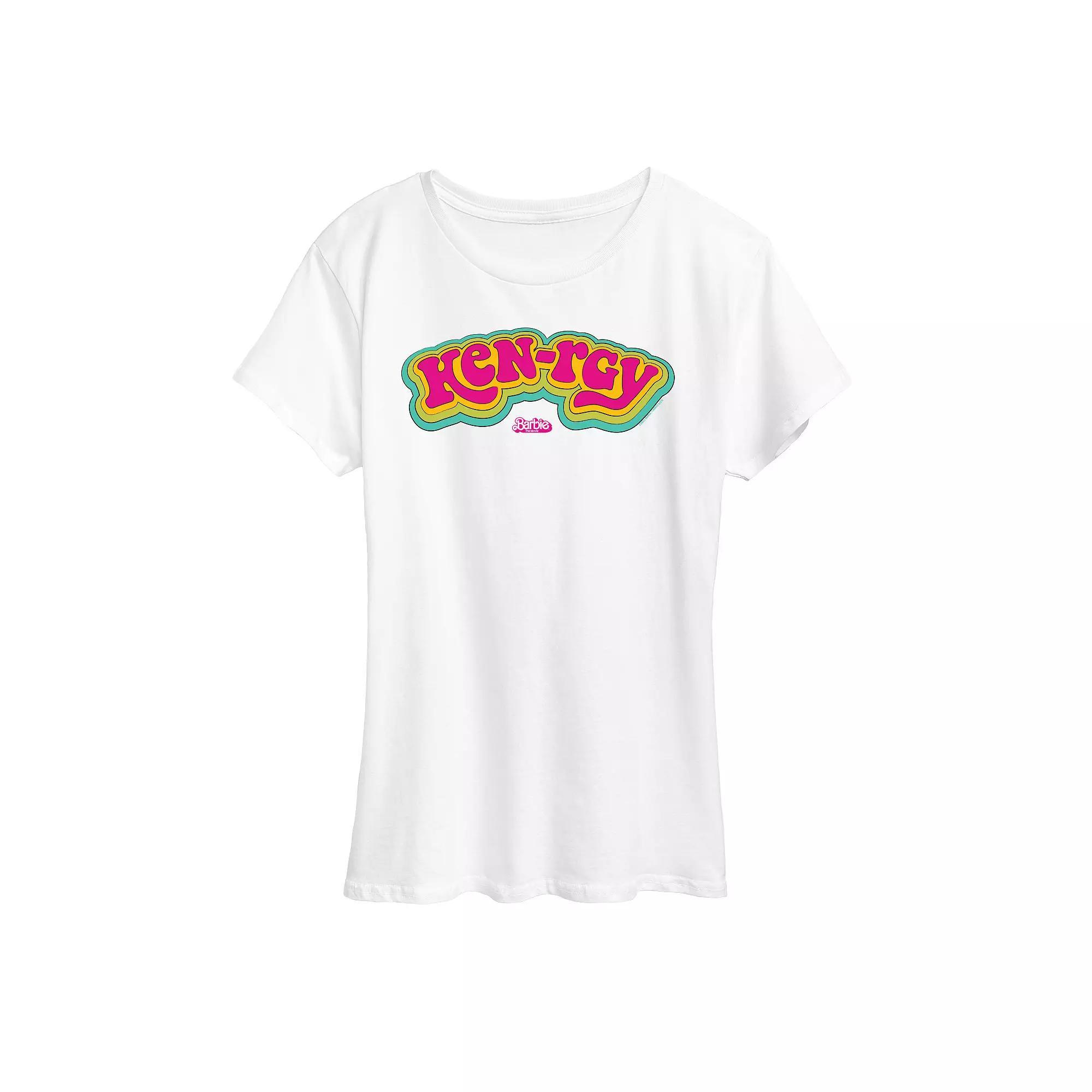 Womens Barbie The Movie Kenergy 70s Graphic Tee, Girls Product Image