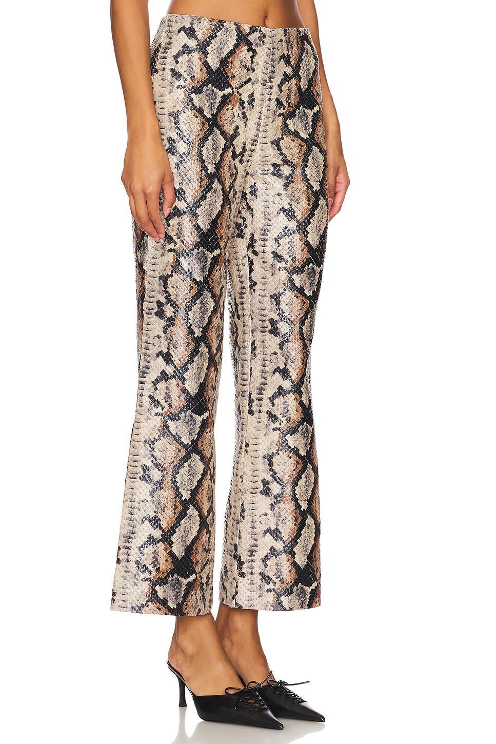 Pia Vegan Snake Pant SIMONMILLER Product Image