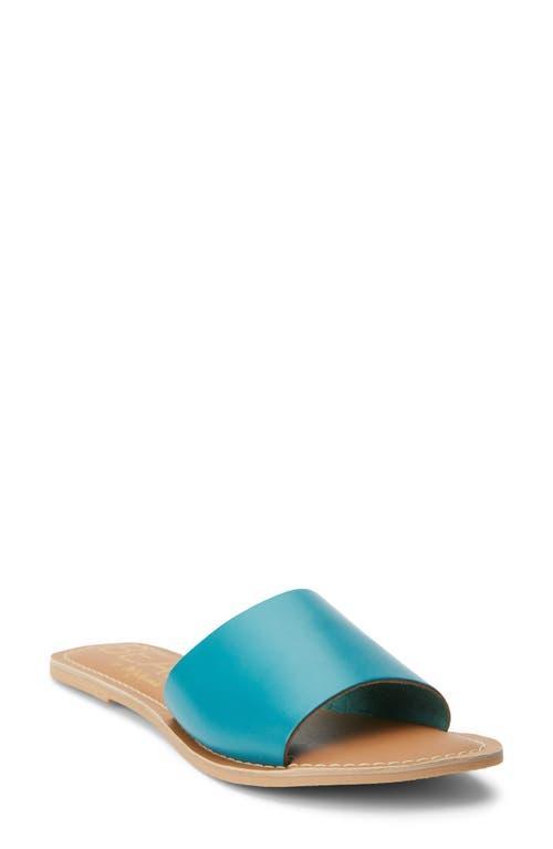 Beach by Matisse Cabana Women's Leather Slide Sandals, Size: 5, Black Product Image