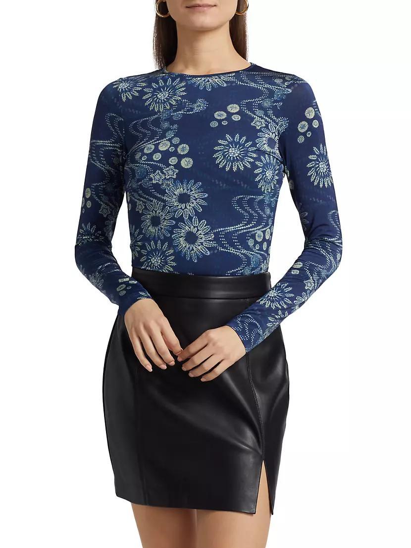 Hazel Floral Jersey Top Product Image