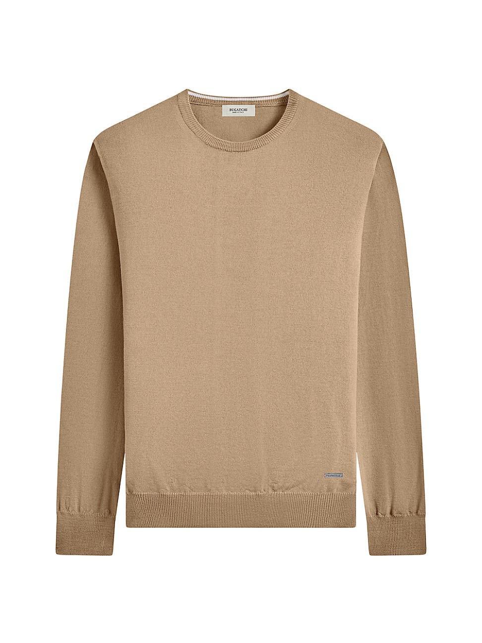 Mens Merino Wool Crewneck Sweater Product Image