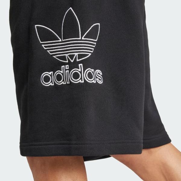 adidas Adicolor Outline Trefoil Shorts Night Indigo 2XL Mens Product Image