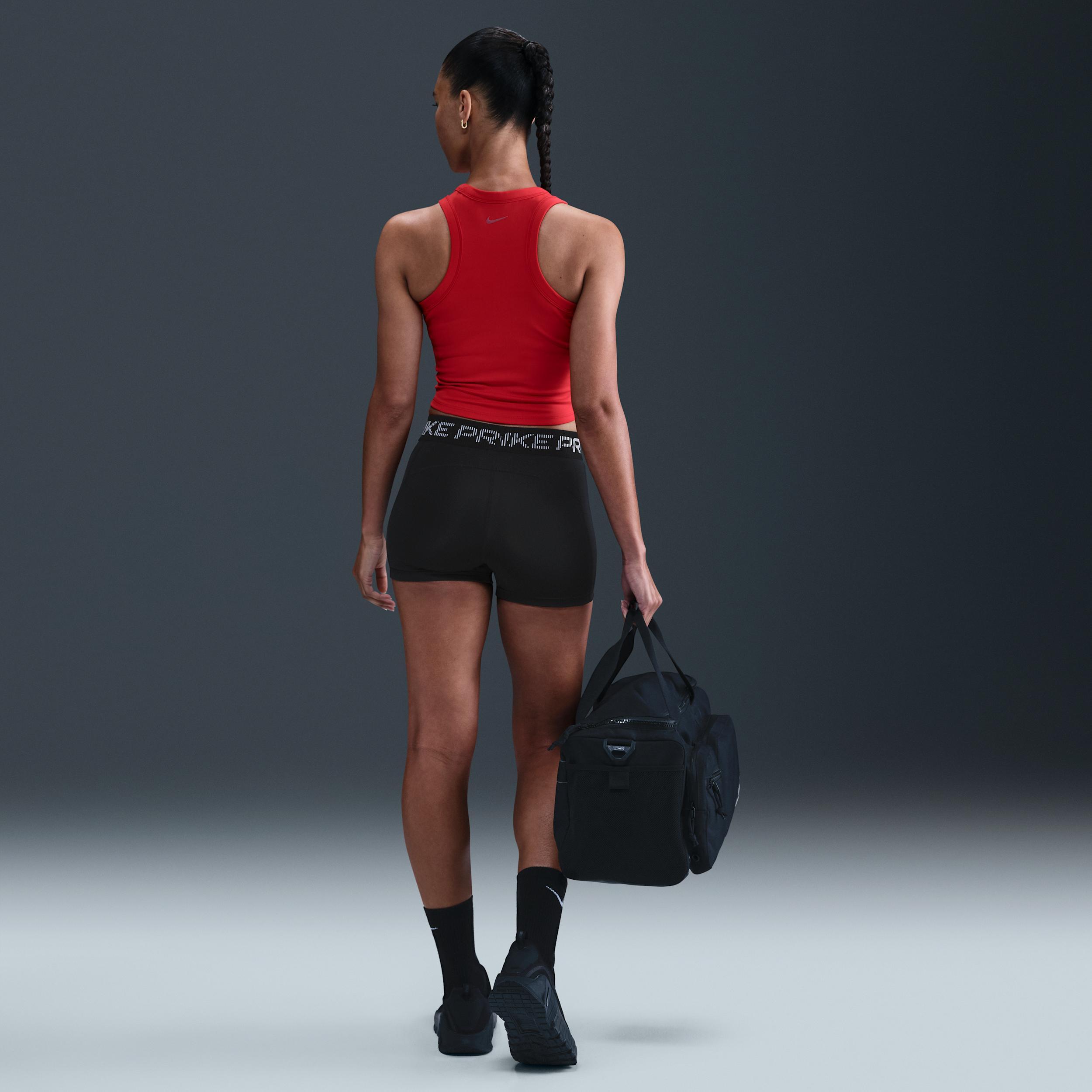 Women's Nike Pro Mid-Rise 3" Biker Shorts Product Image