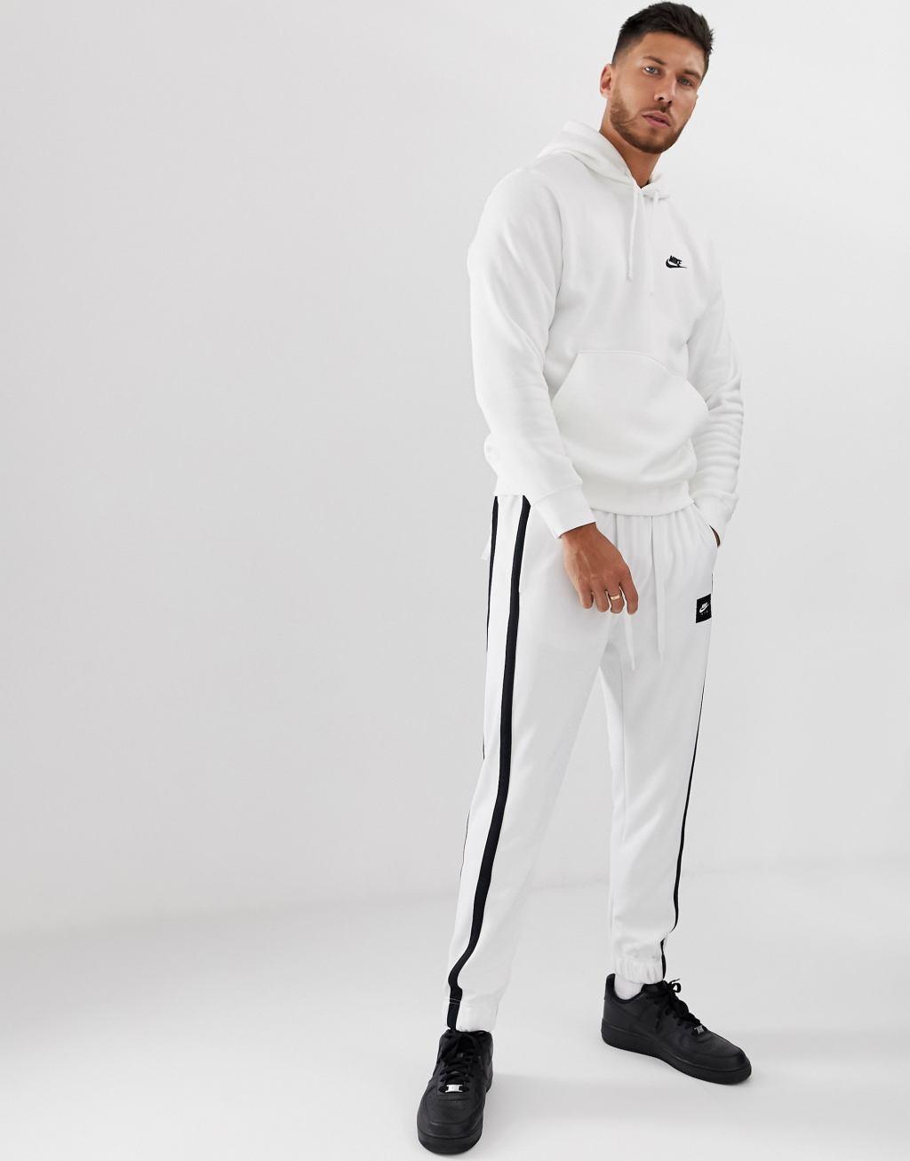 Big & Tall Nike Sportswear Club Fleece Pullover Hoodie, Men's, Size: XXL Tall, White Product Image