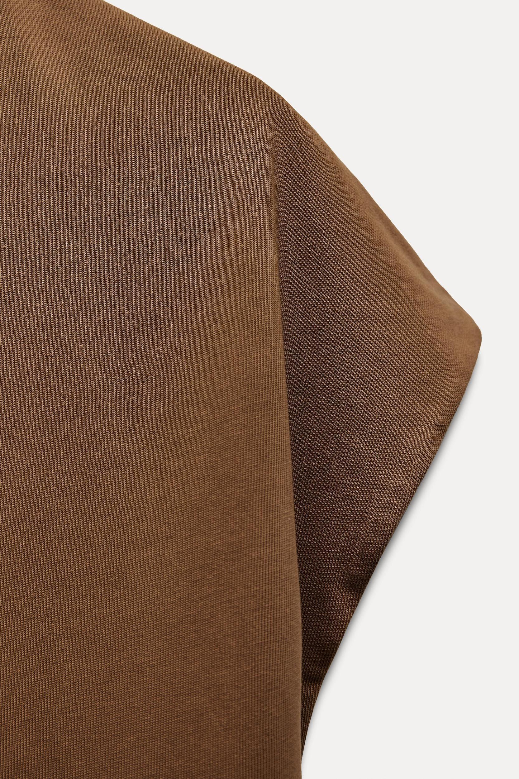 WASHED EFFECT MIDI DRESS Product Image