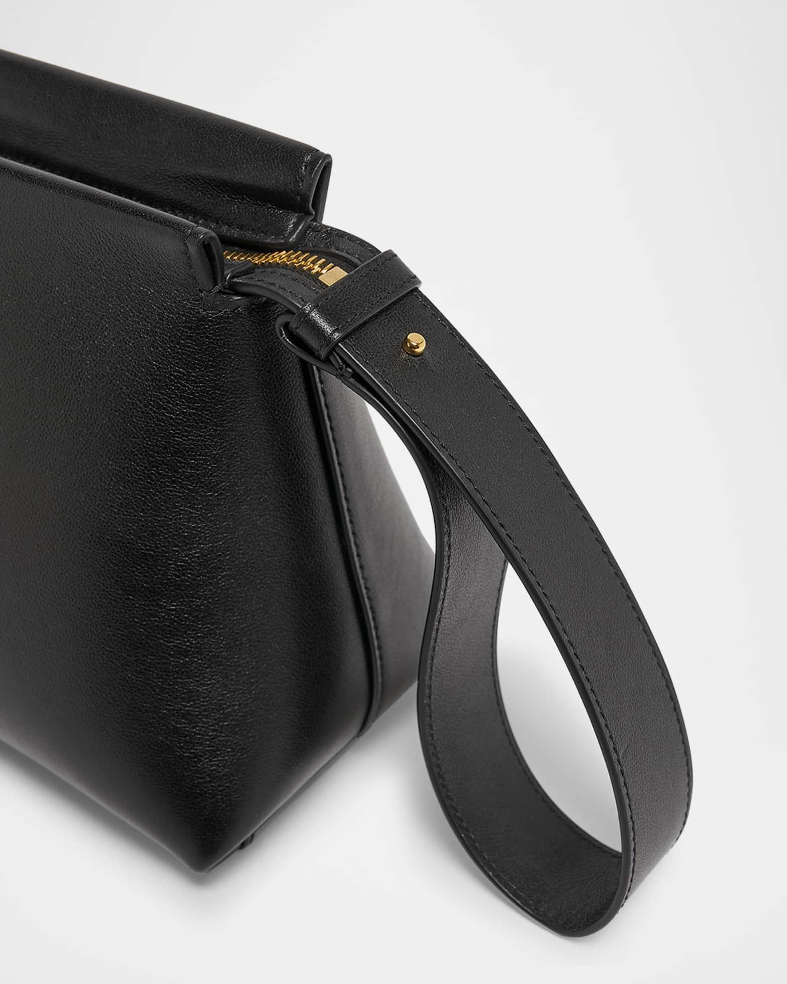 Day Wristlet Pouch Bag in Grain Leather Product Image