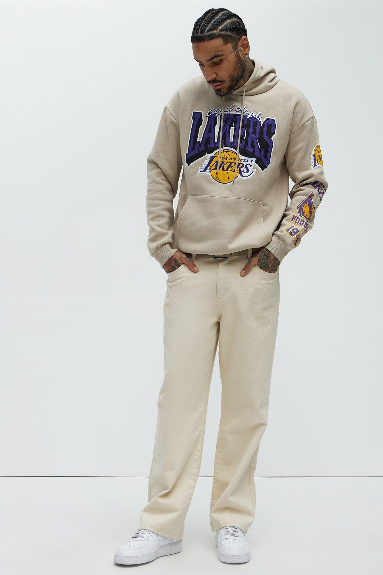 Lakers City Connect Hoodie - Sand Product Image