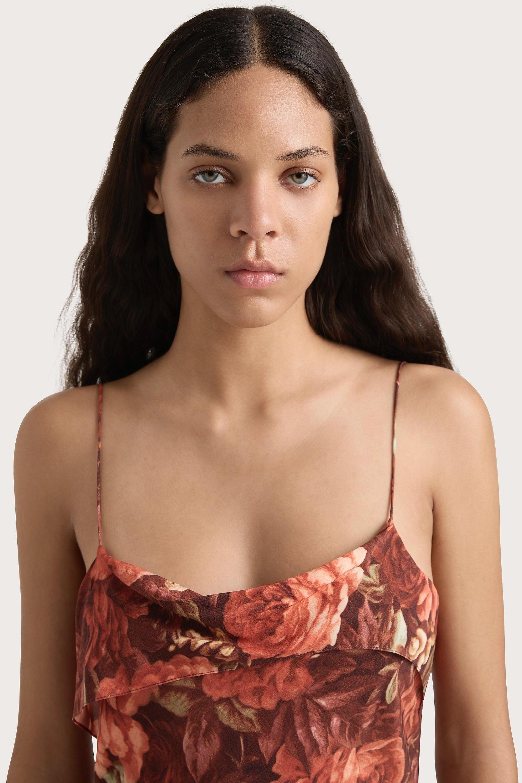 Zelie Midi Dress Rose Product Image