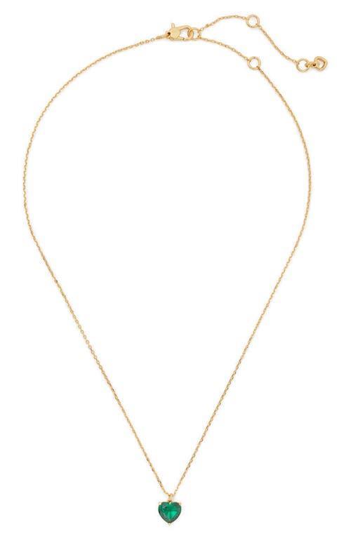 kate spade new york My Love Heart Short Pendant Necklace Product Image