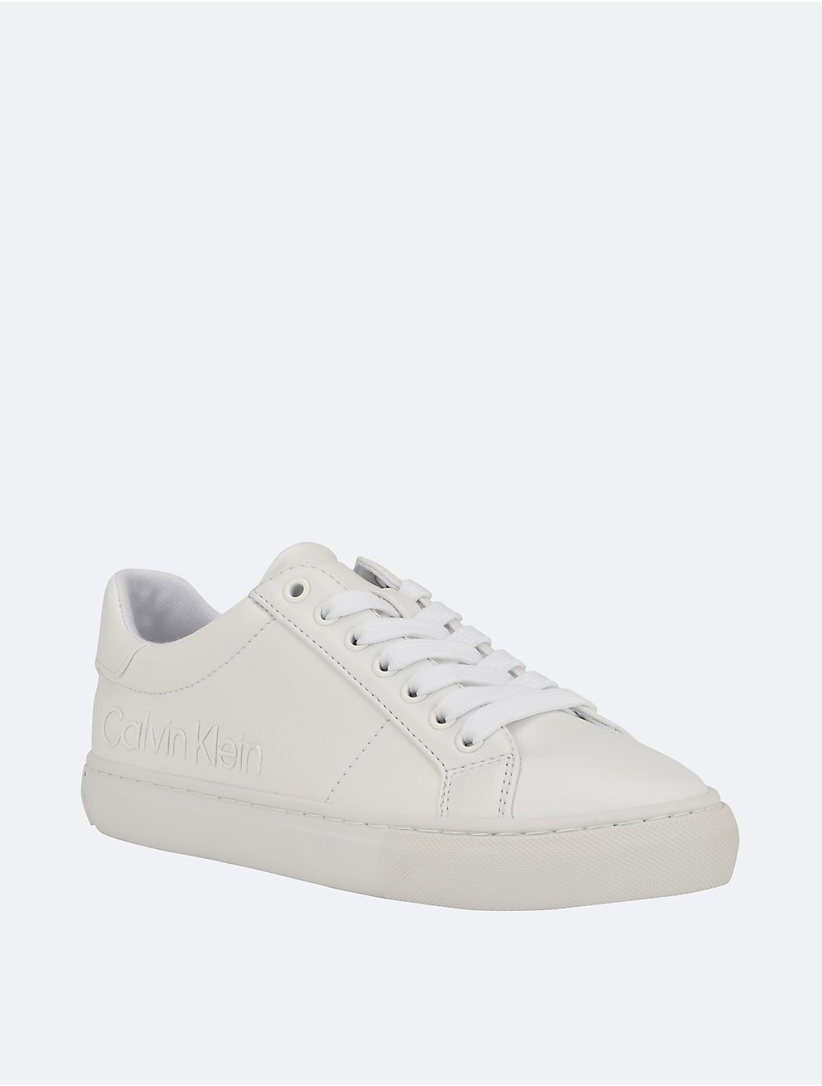 Calvin Klein Womens Womens Camzy Sneaker - Black - 10 Product Image