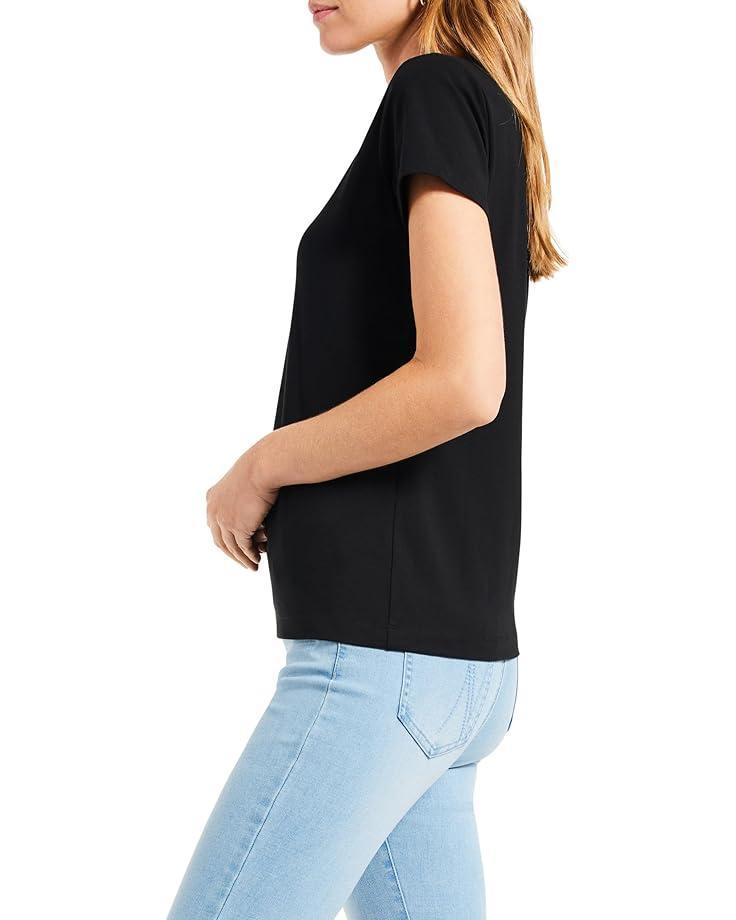 Soft Stretch Supima Tee Scoop Neck Short Sleeve Product Image