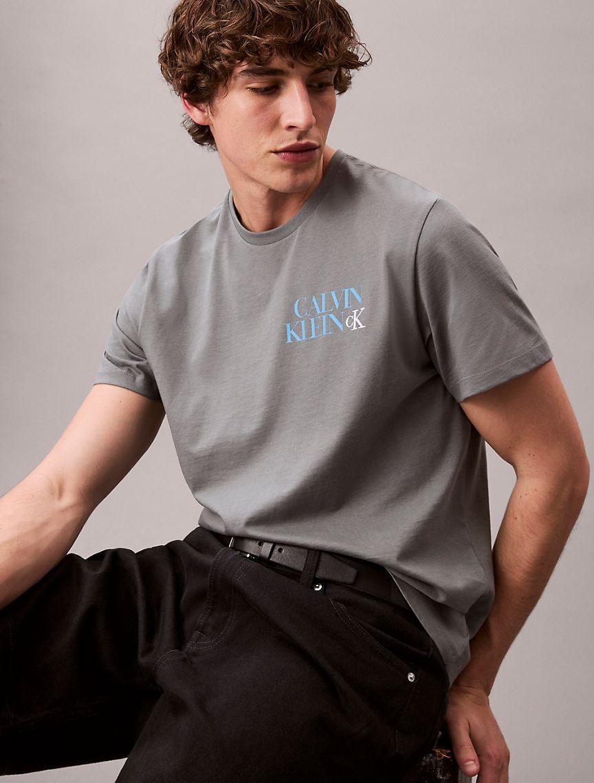 Stacked CK Logo Easy Tee Product Image