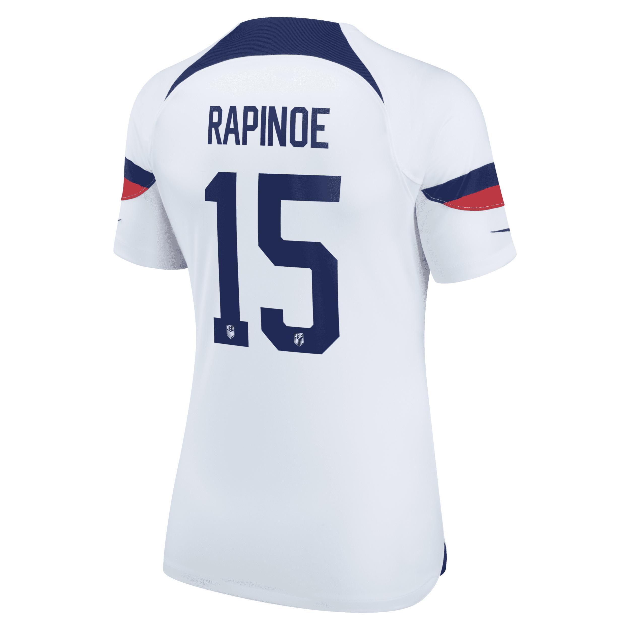Womens Nike Rose Lavelle White Uswnt 2022/23 Home Breathe Stadium Replica Player Jersey - White Product Image