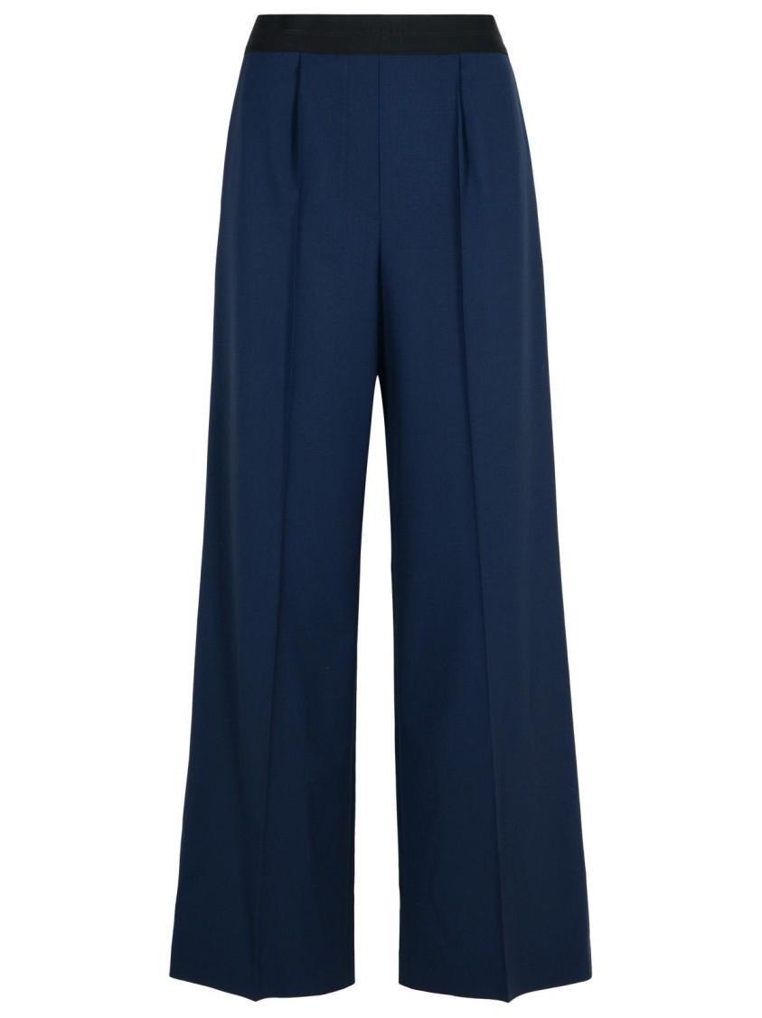 MSGM Elasticated Waistband Wide In Dark Blue Product Image